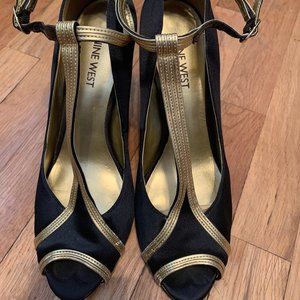 Nine West T-Strap Heels